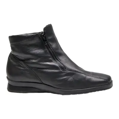 SEMLER Ankle Boots Black Leather Mens UK 7
