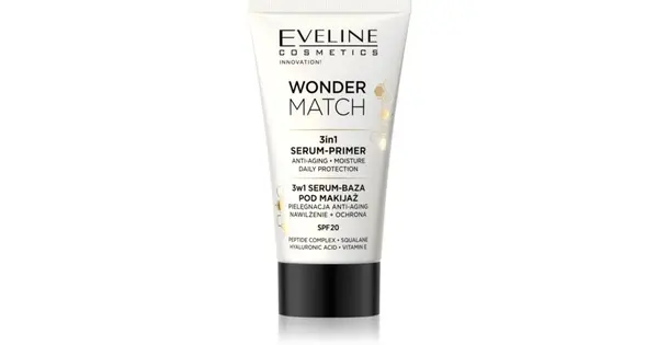 Eveline Cosmetics Wonder Match Foundation Primer 3 In 1 Spf 20 30 Ml