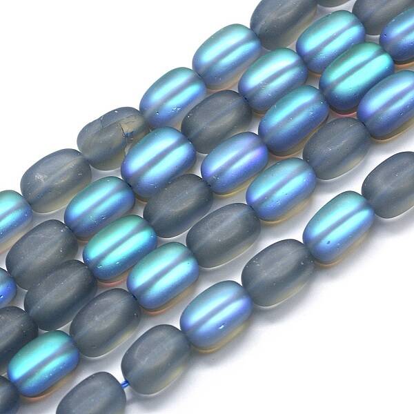 Synthetic Moonstone Beads Strands