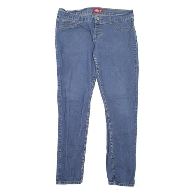 DICKIES Womens Jeans Blue Slim Skinny W31 L31