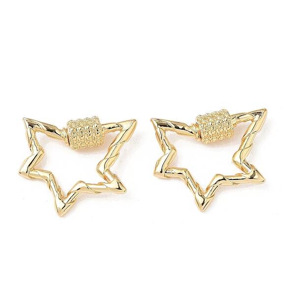 Brass Screw Carabiner Lock Charms