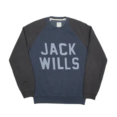 JACK WILLS Sweatshirt Blue Mens XS