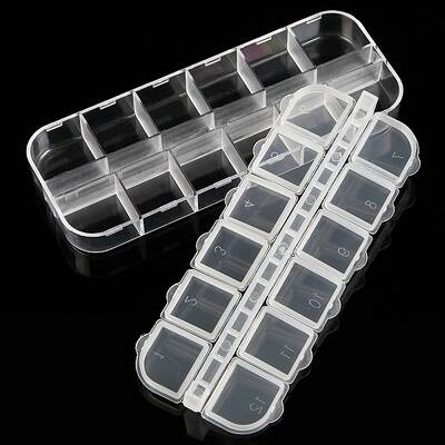 12 Grids Plastic Bead Containers