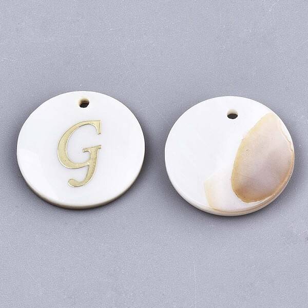 Natural Freshwater Shell Pendants