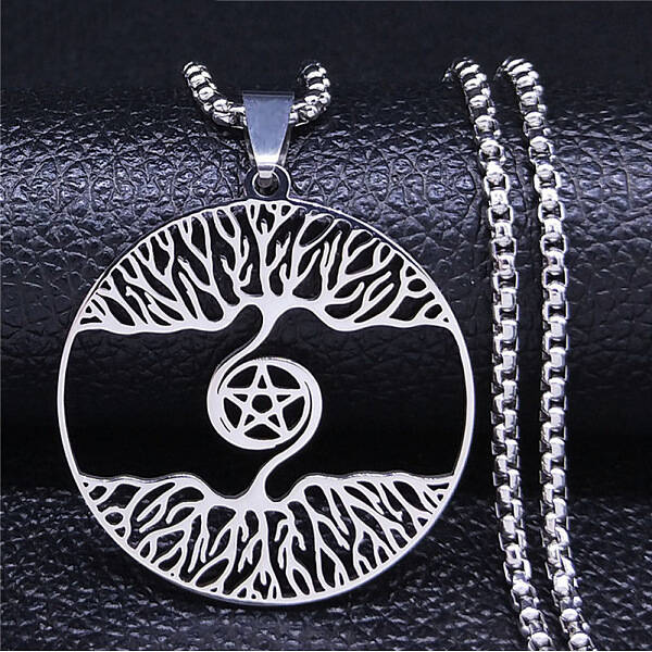 Non-Tarnish 304 Stainless Steel Pendant Necklaces