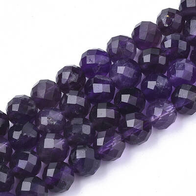 Natural Amethyst Beads Strands