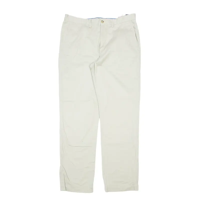 POLO RALPH LAUREN Trousers Cream Classic Straight Mens W33 L32