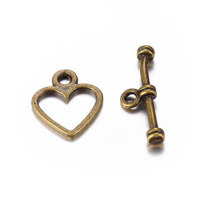 Tibetan Style Toggle Clasps