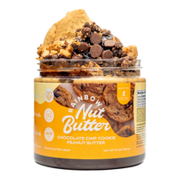 Chocolate Chip Cookie Peanut Butter Nut Butter Snack Treat Dessert Chocolate Snack