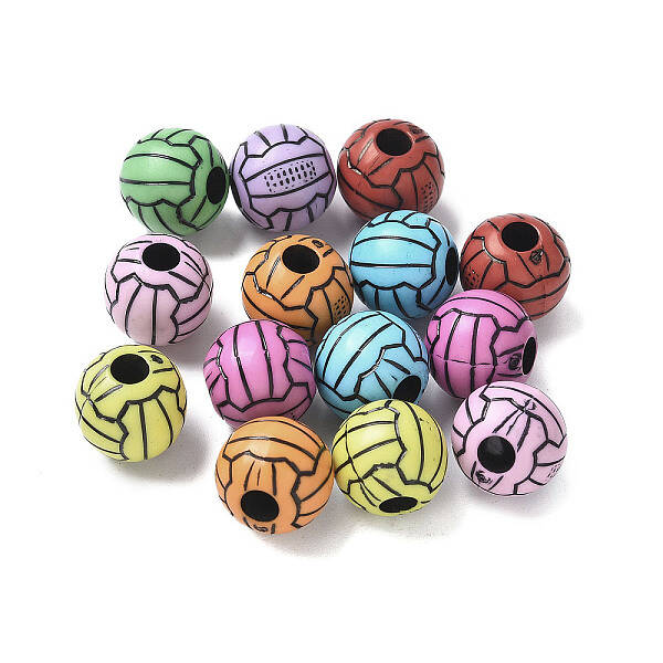 Opaque Acrylic Beads