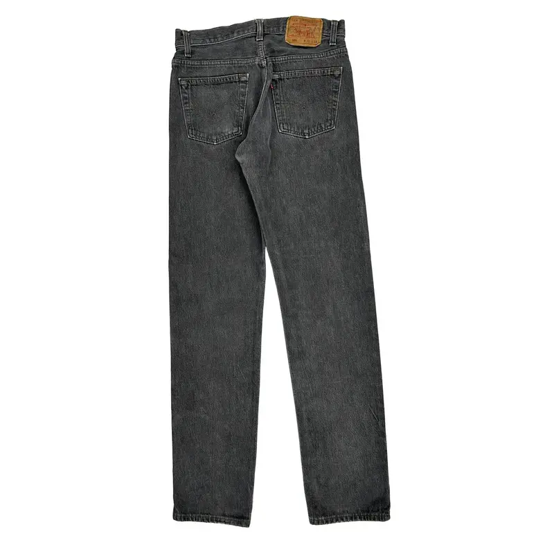 501 Levis Jeans - 30W UK 10 Grey Cotton