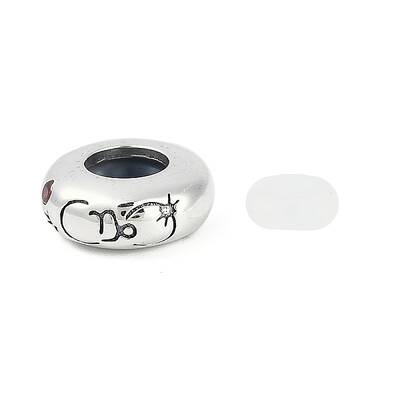925 Sterling Silver Colorful Cubic Zirconia European Beads