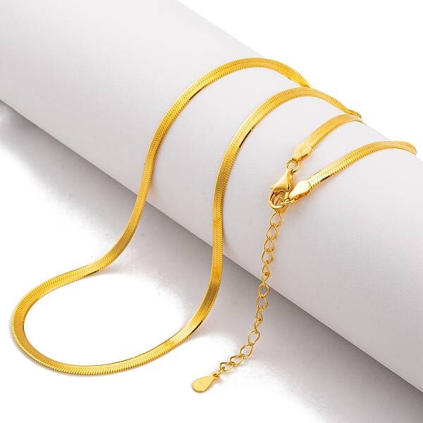 925 Sterling Silver Snake Chain Necklaces