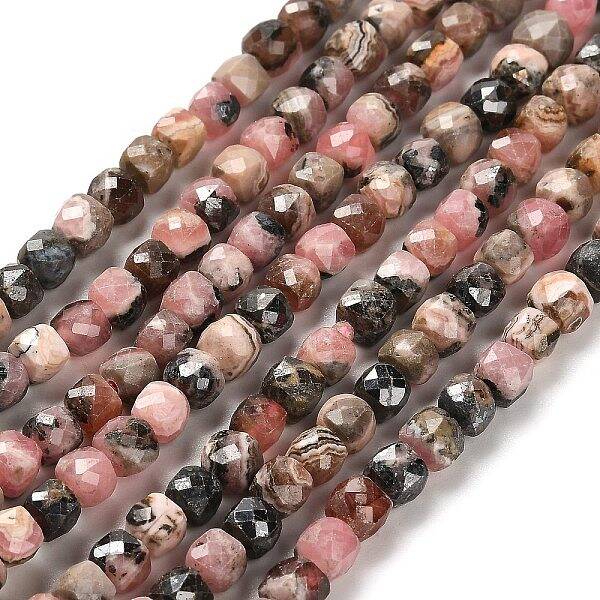 Natural Argentina Rhodonite Beads Strands