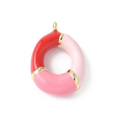 Brass Enamel Pendants