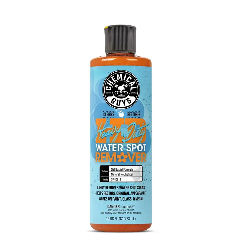 CHEMICAL GUYS Heavy Duty Water Spot Remover – Fast-Acting Gel Cleaner Eliminates Hard Water Spots, Stains & Mineral Deposit...