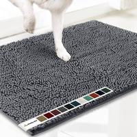 Muddy Mat Shown on TV – Super Absorbent Microfiber Dog Door Mat for Muddy Paws, Non-Slip Washable Pet Rug, Quick Dry Chenil...