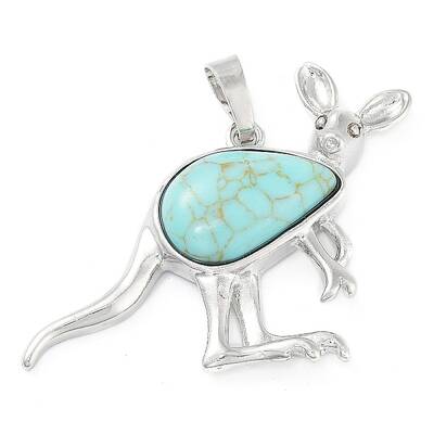 Synthetic Turquoise Pendants