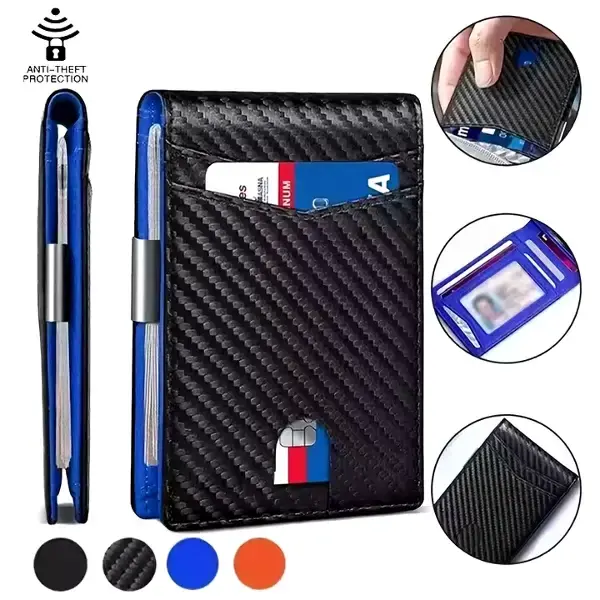 Read the Video and Description before Purchasing. RFID Blocking Credit Card  Wallet for Men, allows you to protect all the in...