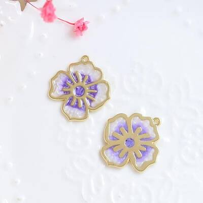 Alloy Enamel Pendants