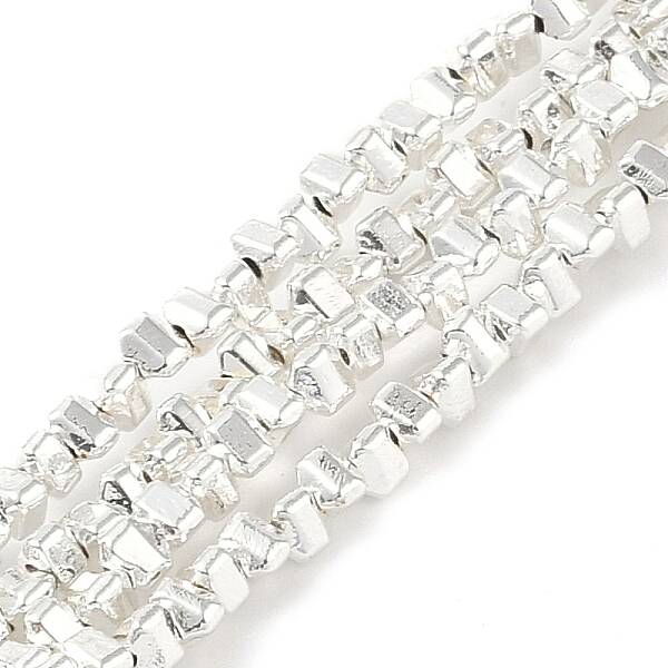Electroplated Synthetic Non-Magnetic Hematite Beads Strands
