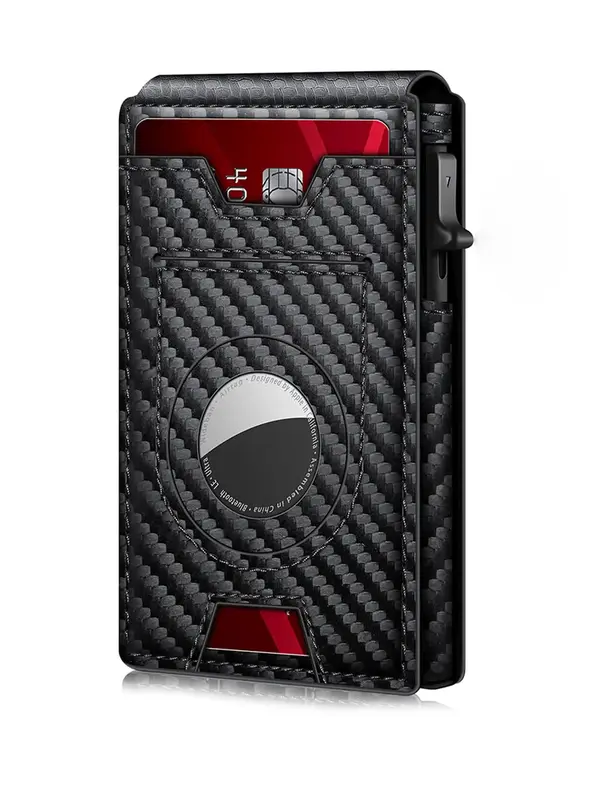 Men's Business Striped Graphic RFID Blocking Card Holder, Minimalist Super Slim Casual Trendy Cardholder, Chic Cardholder fo...