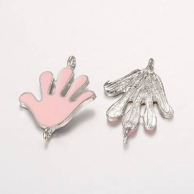 Platinum Plated Palm Alloy Enamel Links connectors