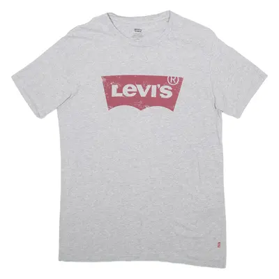 LEVI'S Mens T-Shirt Grey S