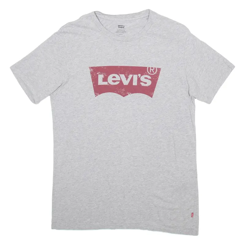 LEVI'S Mens T-Shirt Grey S