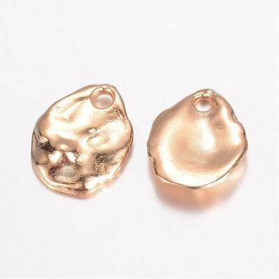 Alloy Hammered Charms