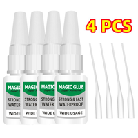4PCS Heavy-Duty Long-Lasting Magic Glue, Waterproof, Stronger Than Welding, High-Strength, Strong & Instant Bond, Multi-Purpo...