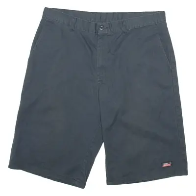 DICKIES Mens Workwear Shorts Black L W36