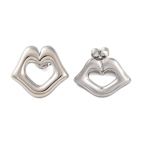 Non-Tarnish 304 Stainless Steel Stud Earrings
