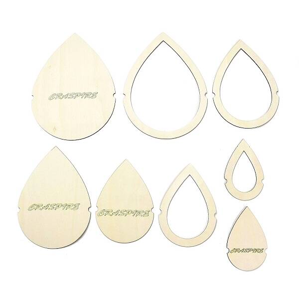 Wood Hoop Rings Macrame for DIY Craft Making