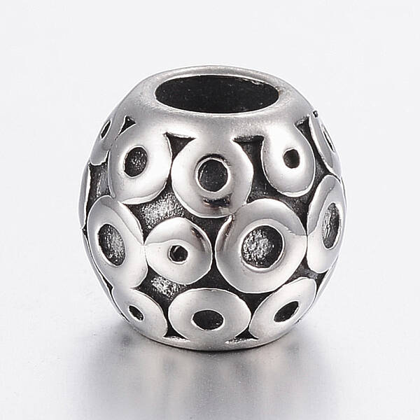 304 Stainless Steel European Beads Enamel Settings