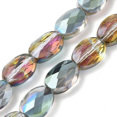 Electroplate Glass Beads Strands