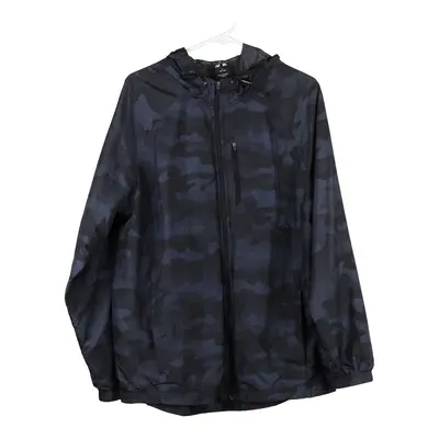 Starter Camo Jacket - Medium Navy Polyester