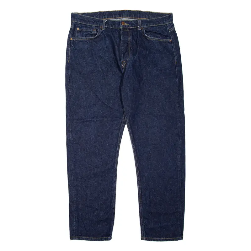 ZARA Mens Jeans Blue Regular Tapered W36 L29