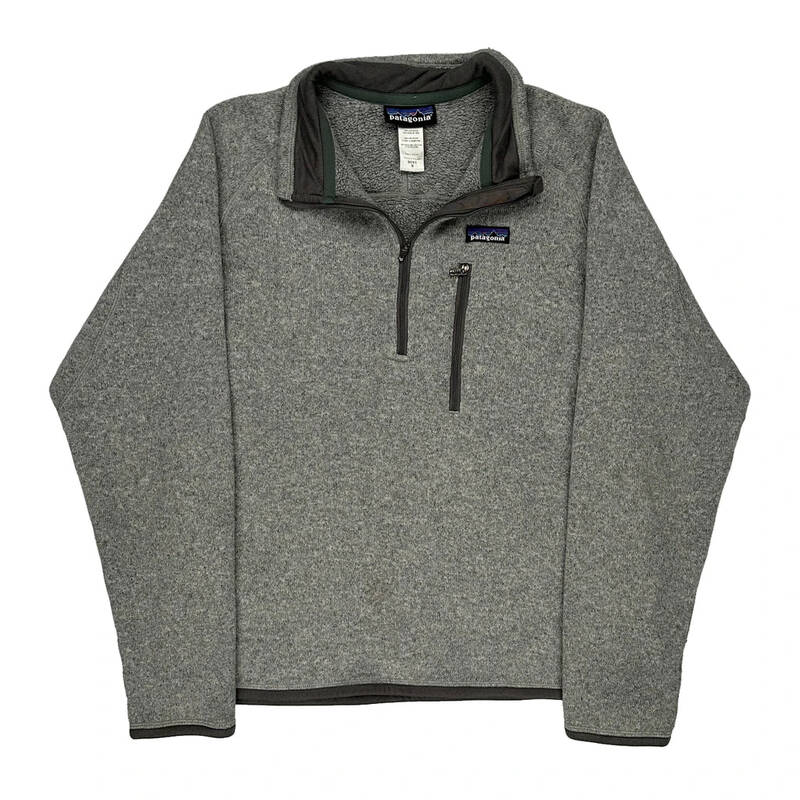 Patagonia Fleece - Medium Grey Polyester | Size: medium
