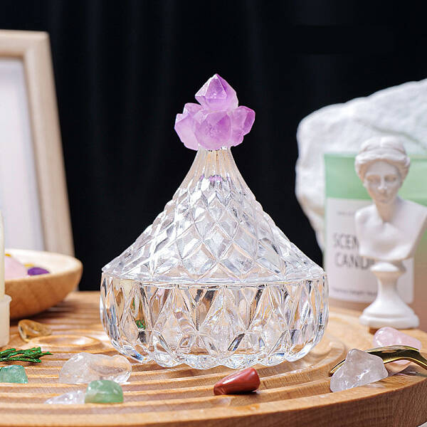 Natural Amethyst Charging Bowl for Cleansing