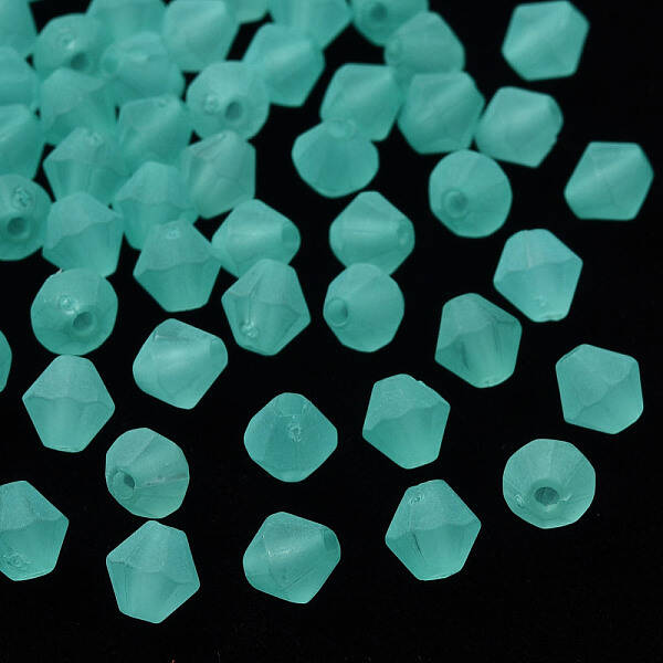 Frosted Acrylic Beads