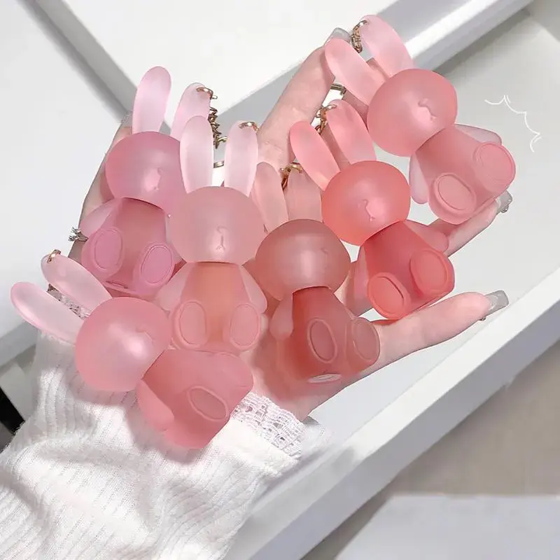 Rabbit Shaped Matte Finish Lip Gloss, Hydrate Long-lasting Lip Glaze Stick, Easy Coloring Lip Sticks, Moisturizing Tinted Lip...