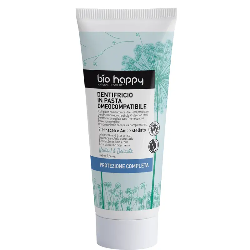 Bio happy Neutral & Delicate Homeopathic Total Protection Toothpaste 75 g