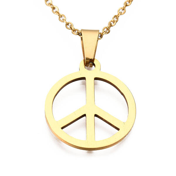 201 Stainless Steel Pendants Necklaces