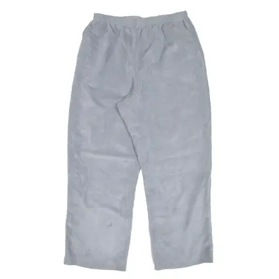 ALFRED DUNNER Corduroy Trousers Grey Loose Straight Womens W28 L27