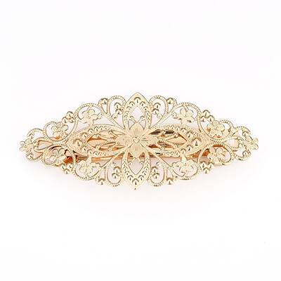 Brass Alligator Hair Clips