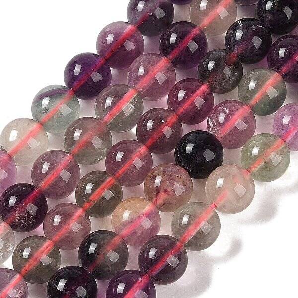 Natural Fluorite Beads Strands