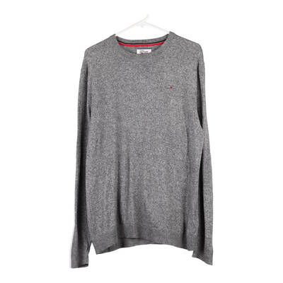 Tommy Hilfiger Denim Jumper - Large Grey Cotton