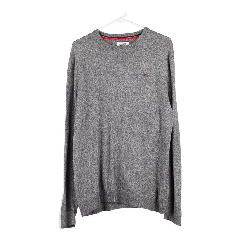 Tommy Hilfiger Denim Jumper - Large Grey Cotton