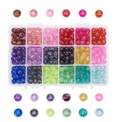 Drawbench Transparent Glass Beads